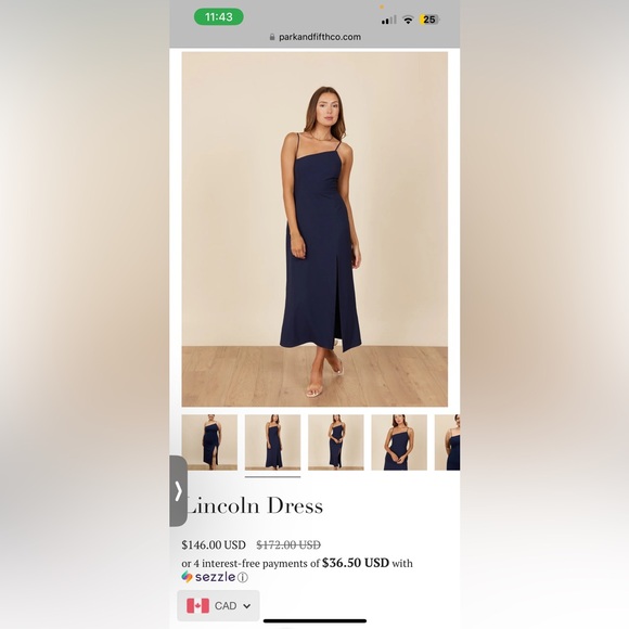 Park and Fifth Lincoln Dress - Picture 1 of 5